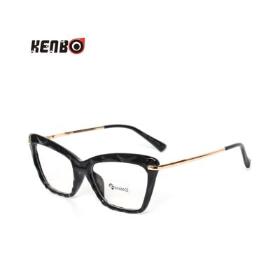 China For Kenbo Glass Eyewear High Quality Cat Eye Optical Frame Fashion Female Butterfly Shape Prescription Glasses Women Spectacle Frames Eyewear for sale