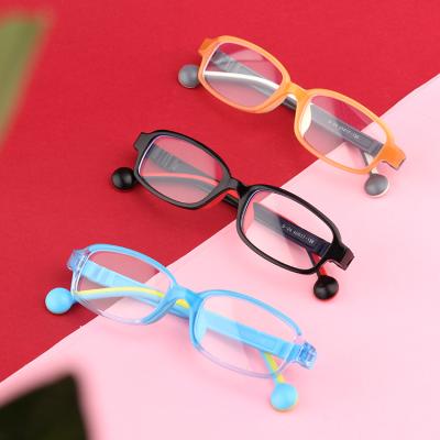 China For Kenbo Eyewear 2020 Newcomers TR90 Reading Glass Anti Blue Light Glasses For Kids Shape Rectangle Frame Boys And Girls for sale