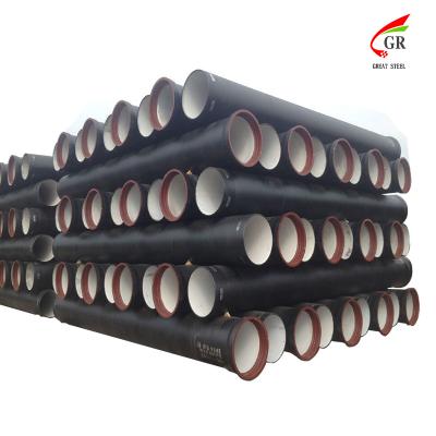 China Pipeline factory direct sale Iso2531 En545 malleable iron pipe 8 inch malleable iron pipe 600mm for sewage for sale