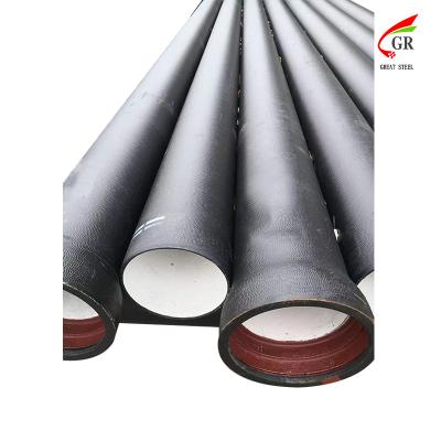 China Ductile Pipeline Dn300 Dn400 Dn600 Iron Pipe 300mm For Pipeline Water Supply Pipes Drainage ft for sale