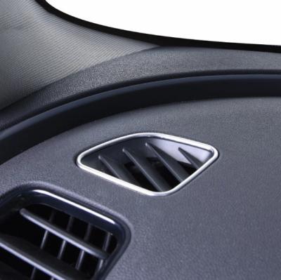 China Luxury Inlet yujiang Dashboard Air Vent Duct Trim Cover For Mini Cooper F54 World Man 15-19 Car Interior Decoration 304 Stainless Steel for sale