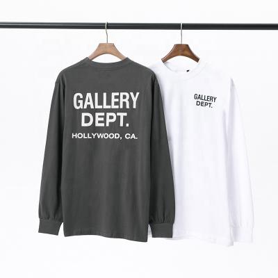 China Gallery Breathable Short Sleeve Department T-shirt Brand European American Men's Fashion T-shirt Reversible Fashion T-shirt 100 for sale