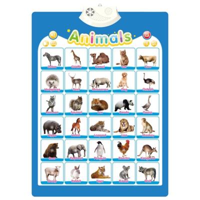 China Click and Learn English Talking Poster Learning Phonetic Chart Audio Diagrams for Kids China Wholesale Educational Toys for sale