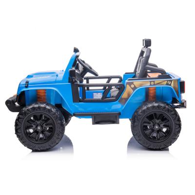 China Ride on Toy 2021 Hot Selling Cool Children's Toy China Blue Electric Car for Entertainment for sale