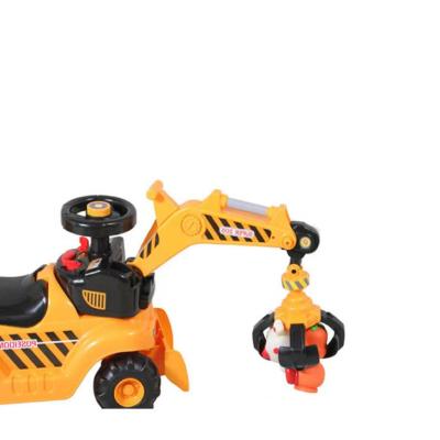 China Scooter Truck To Implement Metal Kid Vending Truck Car Game Remote Control Drill Excavator Toy for sale