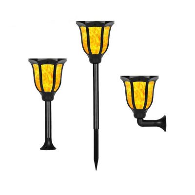 China LANDSCAPE 96 LED Flame Solar Effect Light Realistic Dancing Flames Waterproof Cordless Garden Decorations Torch Lamps for Outdoor Villa for sale