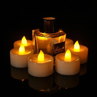 China Candle LED Wax Electronic Plastic Candle Flicker Warm White Yellow Flame For Christmas Birthday Wedding Marriage Proposal Decoration for sale