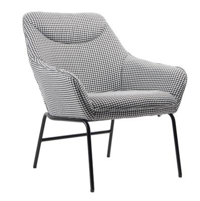 China (Height) 2020 Hot Sales Adjustable Fabric Armchair / Upholstered Accent Chair With Metal Legs For Living Room / Bedroom for sale