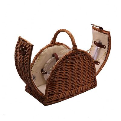 China NEW Viable Wicker Picnic Basket Storage Basket for sale