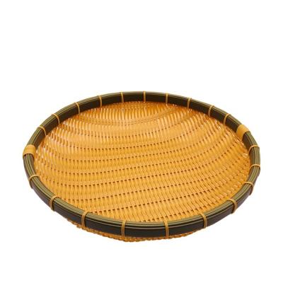 China Mini Viable Plastic Food House Plant Organisms and Bamboo Basket for sale