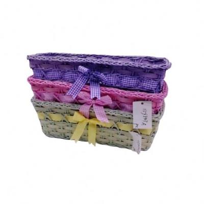 China Viable Cheap Prices Colorful Wooden Baskets for sale