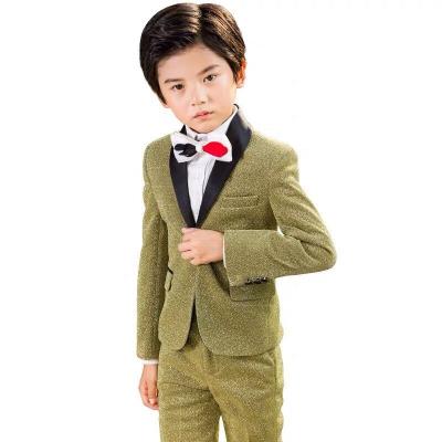 China Custom made bespoke high quality professional mtm wedding kids suits boy suit anti-shrink for sale