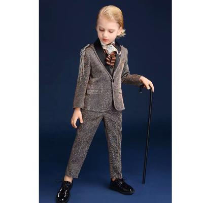 China Eco-Friendly Boys Tuxedos Bespoke Custom Made MTM Boys Tuxedos Breeches Casual Formal Blazer Suits Wedding Kids Suits for sale