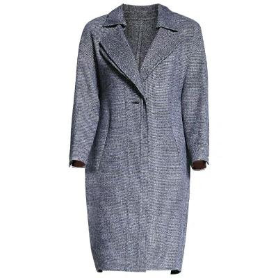 China Anti-Shrink Women's Winter Wool Coat Long Coat Woolen Coat Ladies for sale