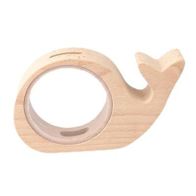 China High Quality Eco-Friendly Wooden Sealed Box Money Saving Bank In Snail Shape Boxes Wholesale Saving Toy For Money Keeper Craft Gifts for sale