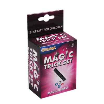 China Best Sight Magic Trick Promotional Items Magic Tube Change Color Blocks Small Magic Tricks Gift Box Set for sale