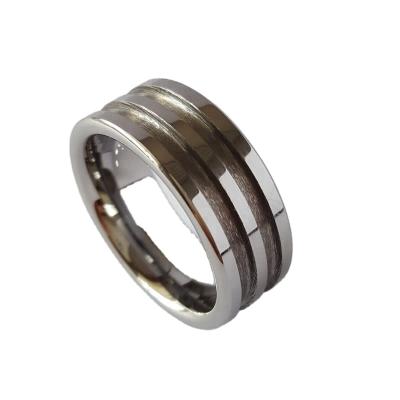 China The CLASSIC Double Handle Ring Tungsten Ring Core for jewelry making Ring Blanks for marquetry for sale