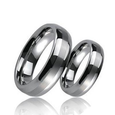 China Factory OEM/ODM Fashion Lover's Rings Tungsten Mens Trendy MACHOS Custom Wedding Rings for sale