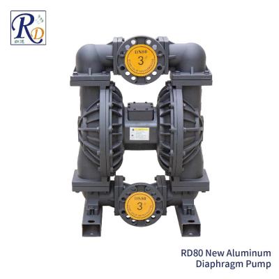 China Chlorine Dosing Explosion Proof Diaphragm Pump 3 Inch Santoprene Diaphragm for sale