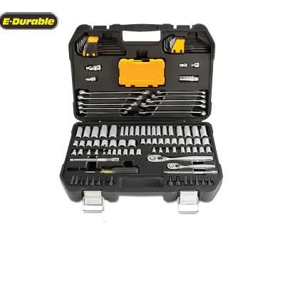 China Socket Set Good Quality E-durable Mechanics Tools Kit Hot Sale Screwdriver Torx S2 Steel Ratchet Tool Kit Socket Set for sale