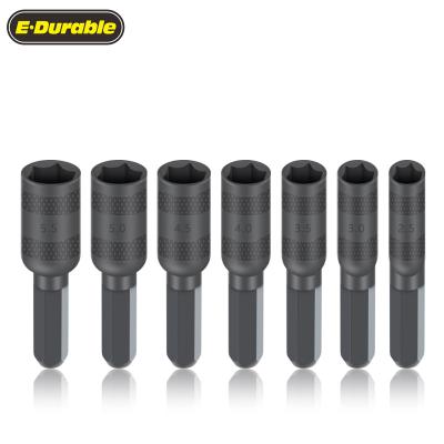 China Kingsdun S2 Steel Hex Socket Screwdriver Bit Precision Screwdriver Bits OEM ODM for sale