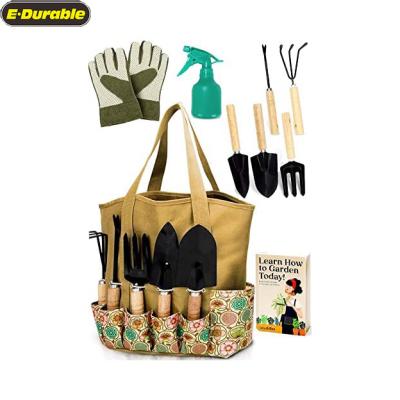 China Good Quality Multifunctional E-durable 8 Piece Heavy Duty Gardening Kit Best Gift For Men Or Women Hot Sale Garden Tool Kit for sale