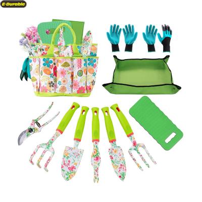 China Good Quality Multifunctional E-durable 6 Pcs Heavy Duty DIY Tool Kit Gardening Gifts For Women/Parent Garden Tool Kit for sale