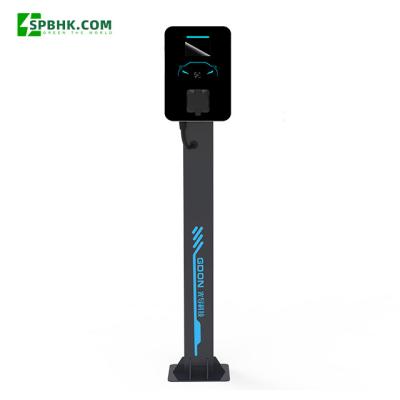 China Gun Battery Manufacturers Wall Mounted AC EV Charging Charger For Commercial Electric Vehicle Station 11kw 22kw 7kw SPBGD4302-048 for sale