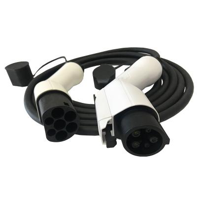 China 2021 China-chic New March Expo SAE J1772 32A CCS1 Electric Vehicle Charging Dual Type Gun Type 1 - 2 evse EV Cable for sale