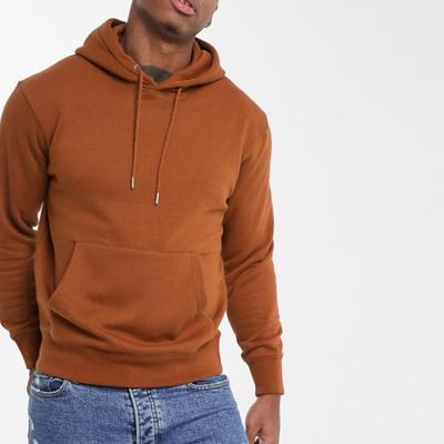 China Newest Arrival OEM Wholesale Custom Men's Drop Shoulder Terry / White Oversized Fleece Hoodie With Kangaroo Pocket for sale