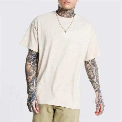 China Popular Anti-Wrinkle With Public Loose Short Sleeves Round Neck Homochromatism Men T-Shirt for sale