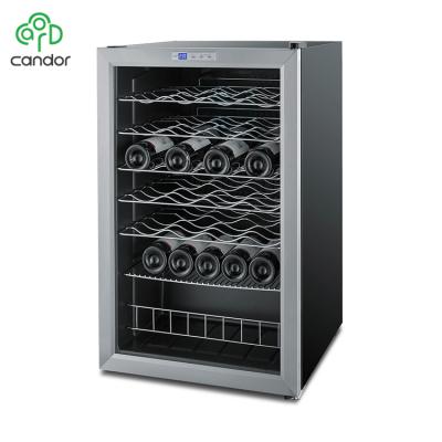 China Factory Outdoor ETL Custom Made, CE Approval LCD Display 48 Bottle Compressor Wine Fridge Sale for sale