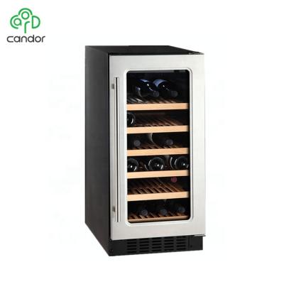 China Hotel Franchise: 33 Bottle Built-in Compressor Wine Cooler/Refrigerator/Refrigerator with ETL/CE/ROHS JC-85A1EQ for sale