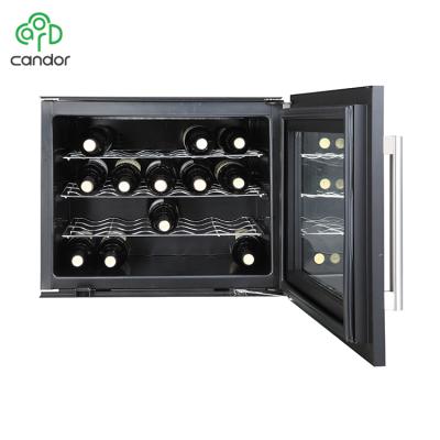 China Small outdoor 24bottle wholesale price 5 to 22 degree room temperature compressor wine cooler built in for sale