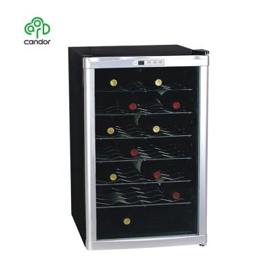 China Hotel 28 Bottles CW-80AD3 LED Display Thermoelectric Wine Cellars for sale