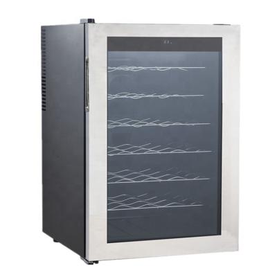 China Hotel Wholesale Hec 28 Bottles LED Thermoelectric Wine Cooler with ETL, CE, Rohs CW-70FD for sale