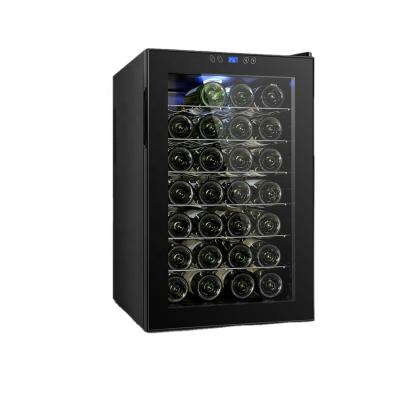 China Outdoor Franchise: 28 Bottle Thermoelectric Wine Cooler / Wine Fridge / Wine Fridge / CW-80FD1 for sale