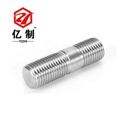 China Stainless Steel Double End Bolts Stud M6-M8 Black Oxide Customized Carbon Steel Fabrication for sale