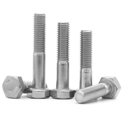 China Industry Supply Fastener Hex Head Bolt Half Thread DIN931 Grade 4.8/8.8/10.9/12.9 High Quality Wholesale Price for sale