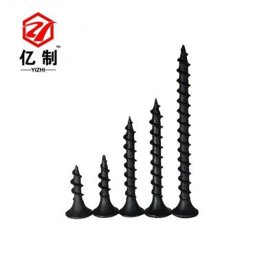 China Stainless Steel Drywall Screws 201 304 C1022A Black Phosphating Stainless Steel Countersunk Head for sale