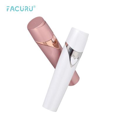 China Woman Facial Hair Remover Facuru Promotion Gift Hair Removal Handset Face Lipstick Painless Hair Remover for sale