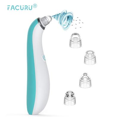 China Black Head Removal Facuru Free Sample In The Pore Vacuum Blackhead Remover Routine Tool Kit Lady Beauty Massaging Tool for sale