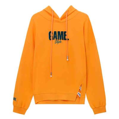 China 100% Cotton Spring and Autumn Casual Fashion Comfortable Anti-wrinkle Logo Girls Hoodies Sweatshirts Custom Made for sale