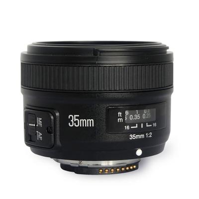 China Yongnuo YN35mm F2N Wide Angle Lens Large Aperture Fixed Focus Auto Camera Lenses For Nikon D7100 D3200 D3300 D3100 D5200 D90 35mm F2N for sale