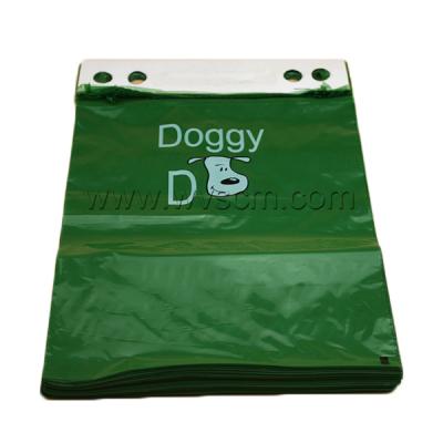 China Sustainable Customized Pet Supplies 100% Biodegradable Box Office Trash Bags Eco Friendly Dog Poop Bags Header Bags For Outdoor Dog for sale