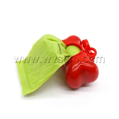 China Sustainable PET N PET Bone Shaped Dispensers For Dog Poop Bags for sale