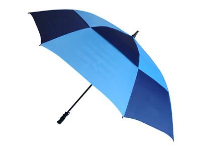 China Wind vented auto golf umbrella-double layer for sale