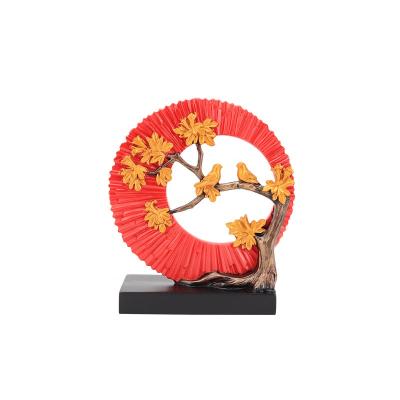 China Cheap Chinese home decoration resin screen statue handwork ornaments from Europe for sale