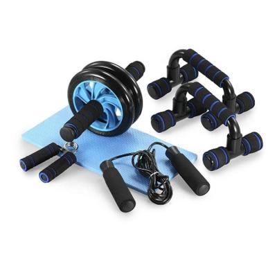 China Durable Ab Wheel Gym Lift Up Bars Ergonomic Handle Set Ab Rollers Roll Abdominal Exercise Ab Rollers for sale