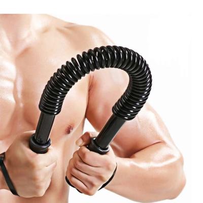 China Black Home Exercise Durable Arm Muscles Arm Strength Bar Chest Expander Chest Expander Fitness Grip Bar for sale